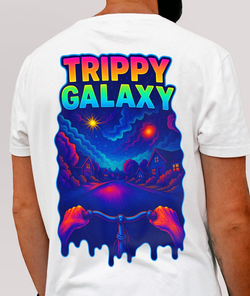 Midnight Trip T-Shirt – Motiv Nahaufnahme