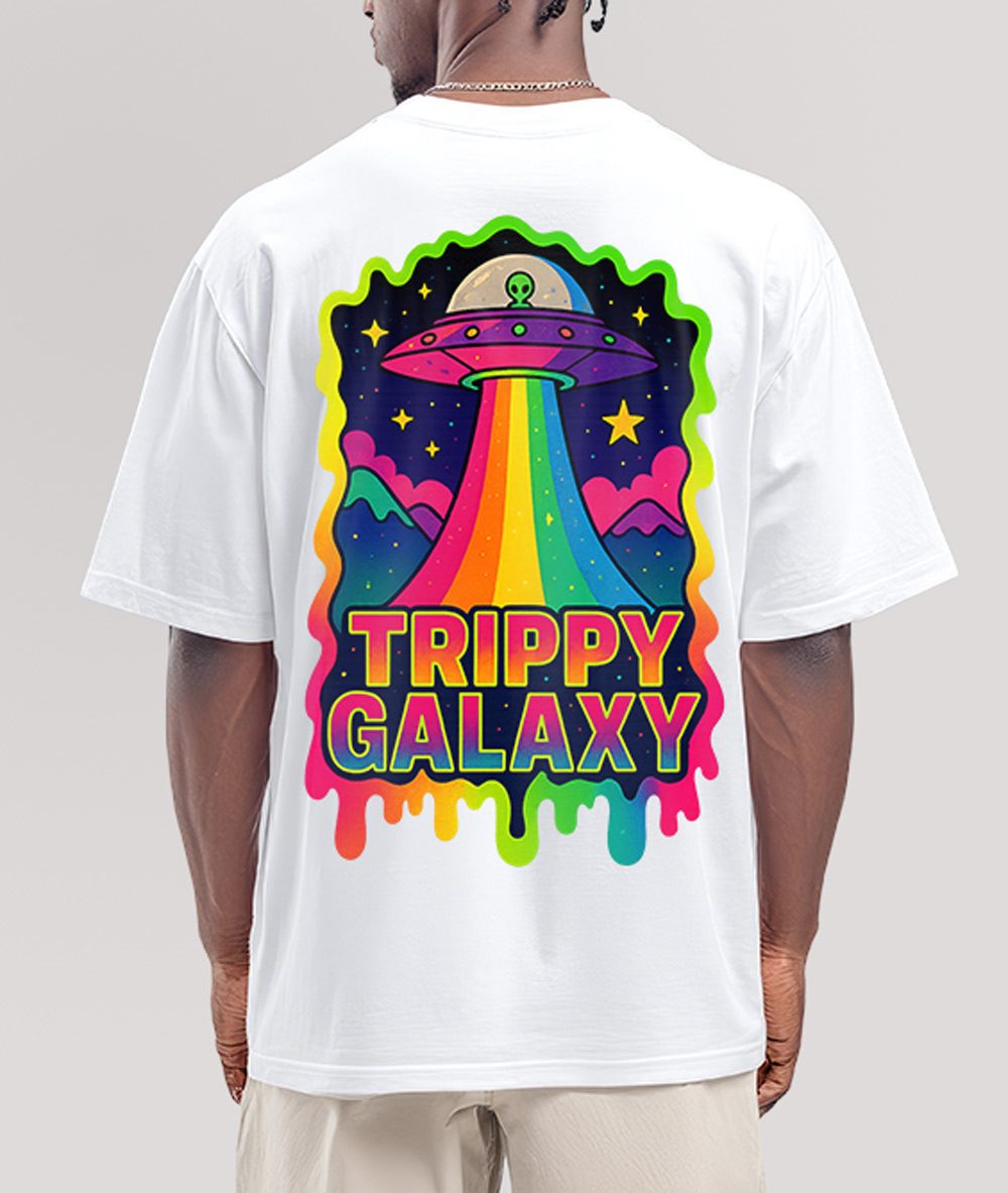 Galactic Drip T-Shirt – Rückansicht