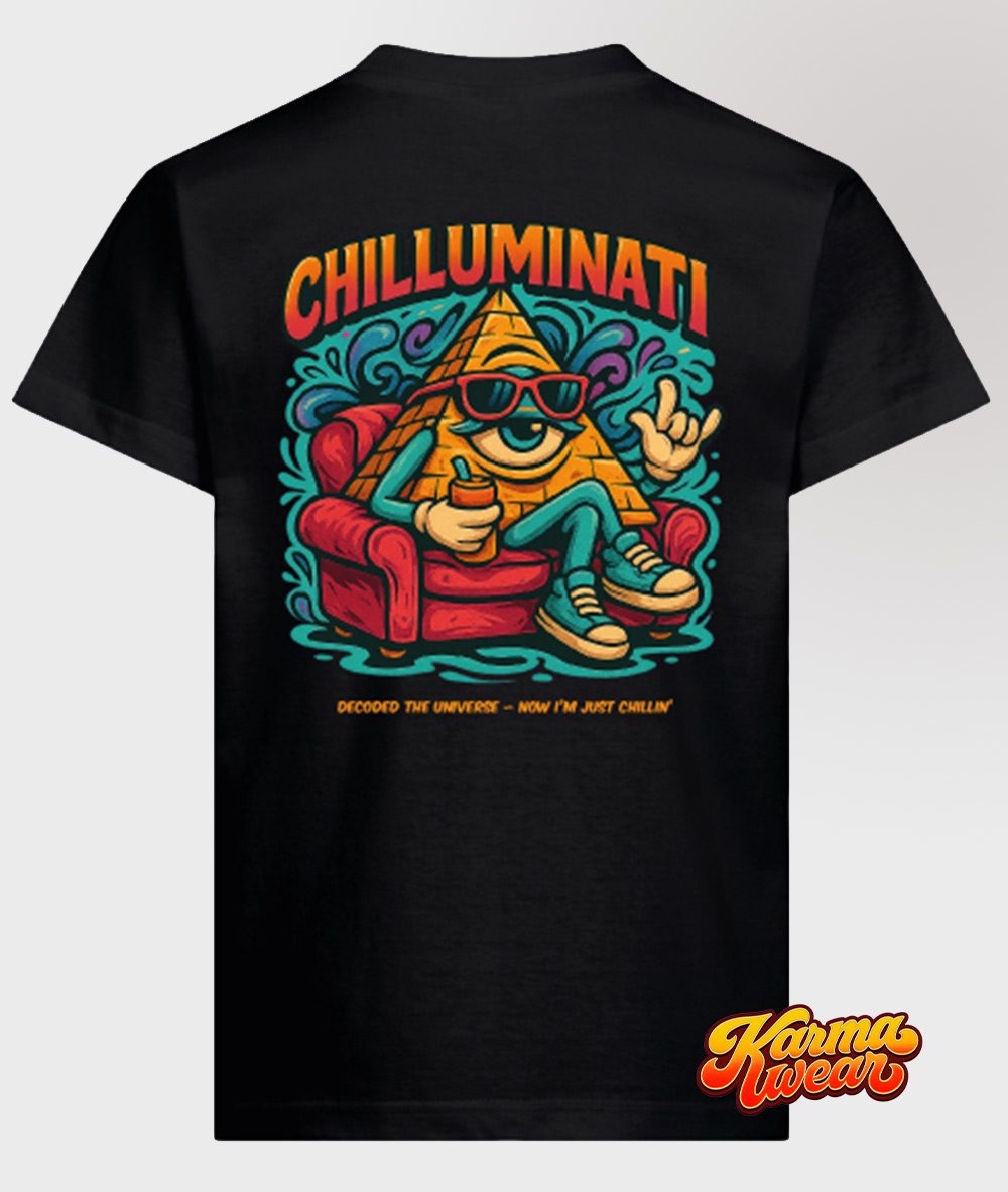 Chilluminati T-Shirt – Rückansicht