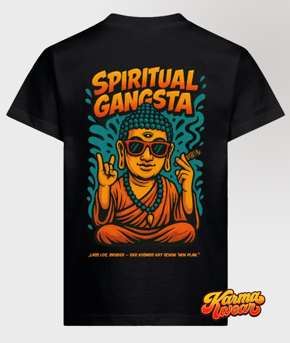 Spiritual Gangsta T-Shirt – Rückansicht