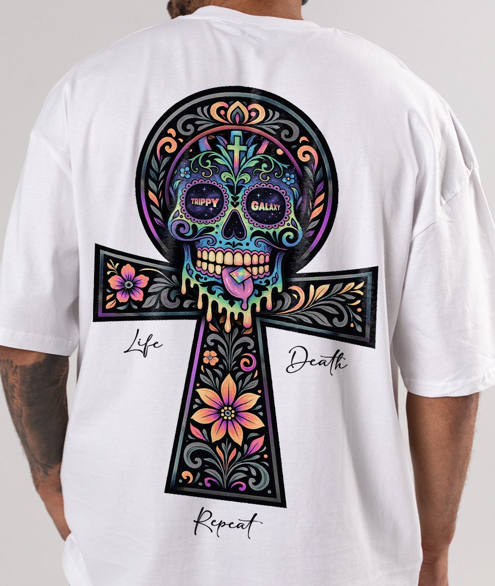 Muerte Eterna (Light) – T-Shirt [Trippy Galaxy]