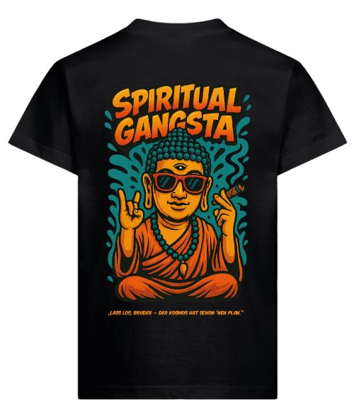 Spiritual Gangsta T-Shirt – Motiv Nahaufnahme